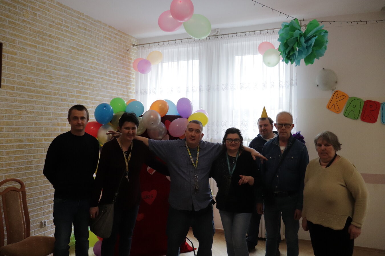 Zabawa walentynkowa we Wronińcu