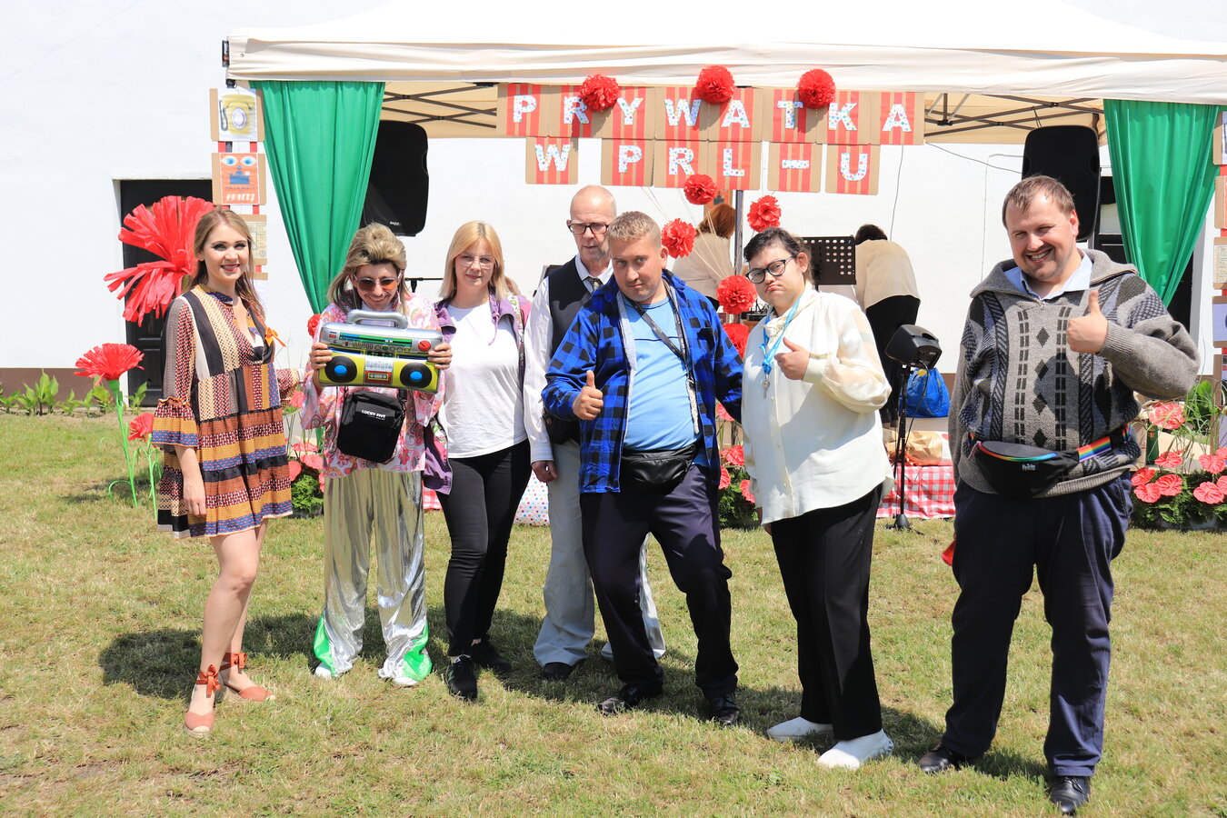 Prywatka w PRL-u DPS w Marszałkach