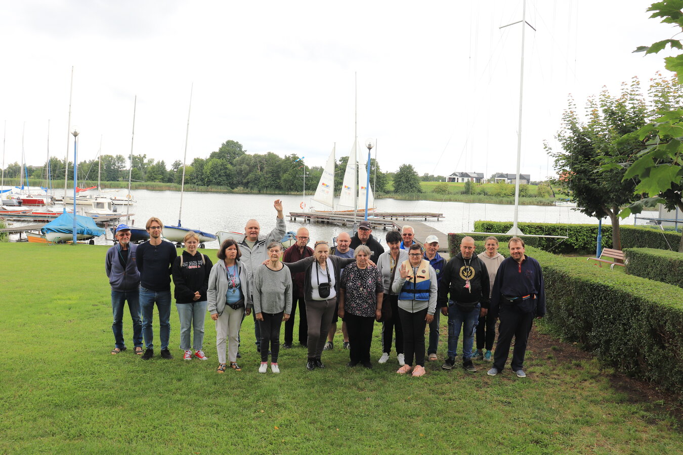 Żeglarska przygoda na jeziorze Grzymisławskim