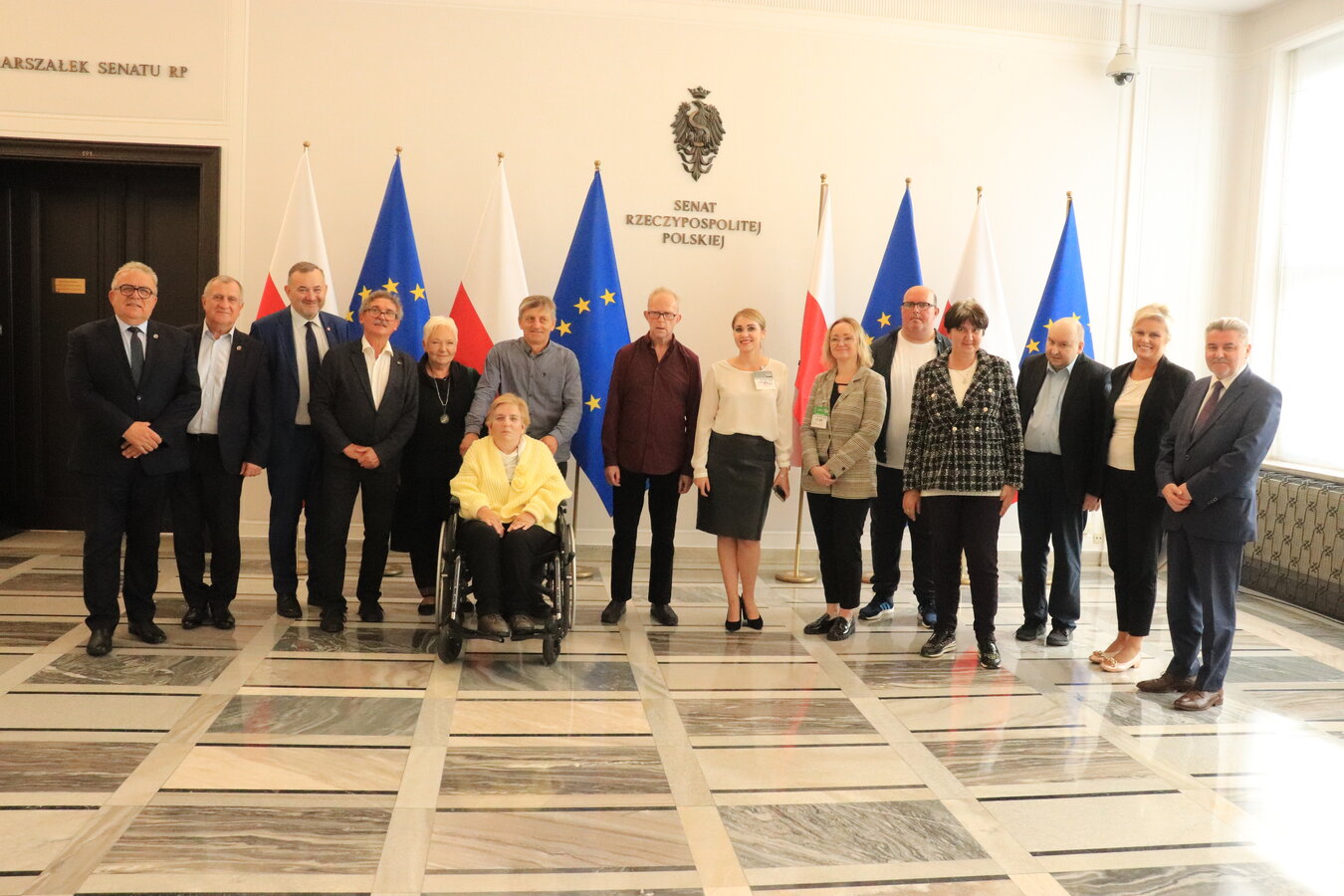 Wizyta w Parlamencie w Warszawie