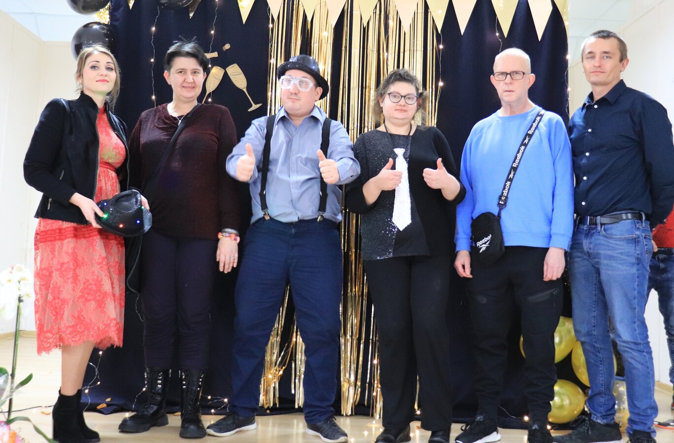 Impreza karnawałowa w DPS w Chwałkowie